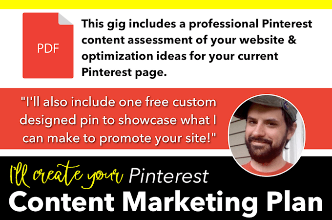 create a pinterest content marketing plan for your website