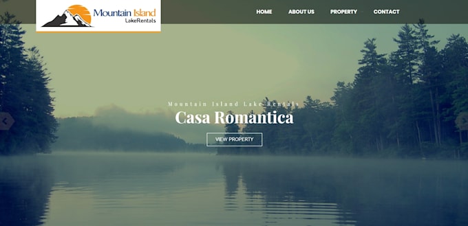 design vacation rental website