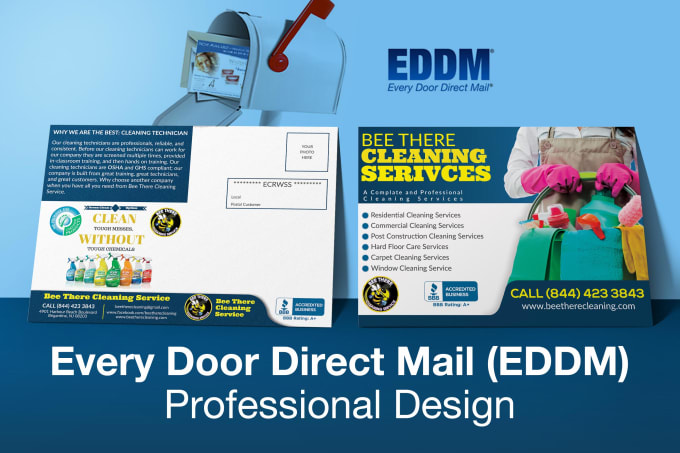design professional eddm postcard