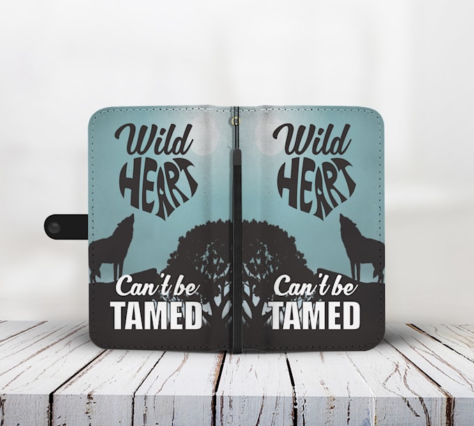 make an awesome wallet phone case design