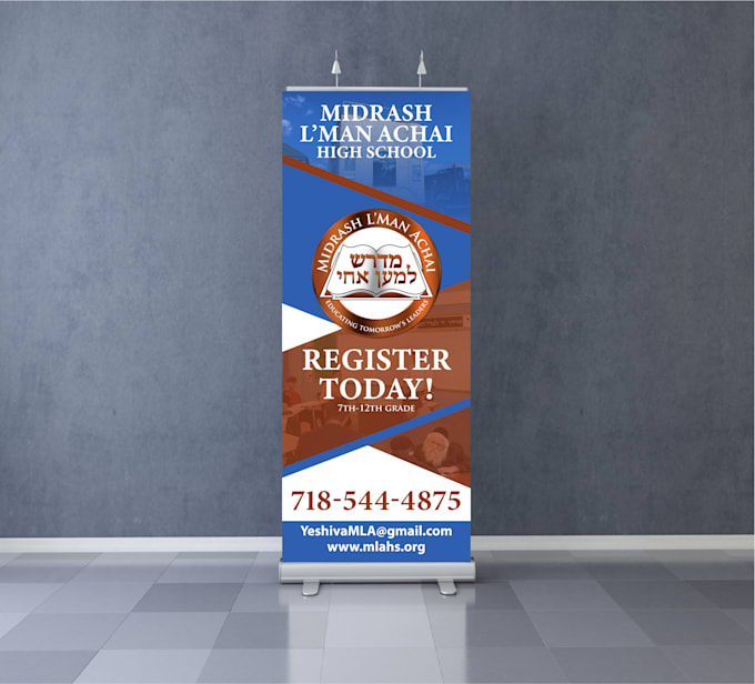 design professional print and web ready banner