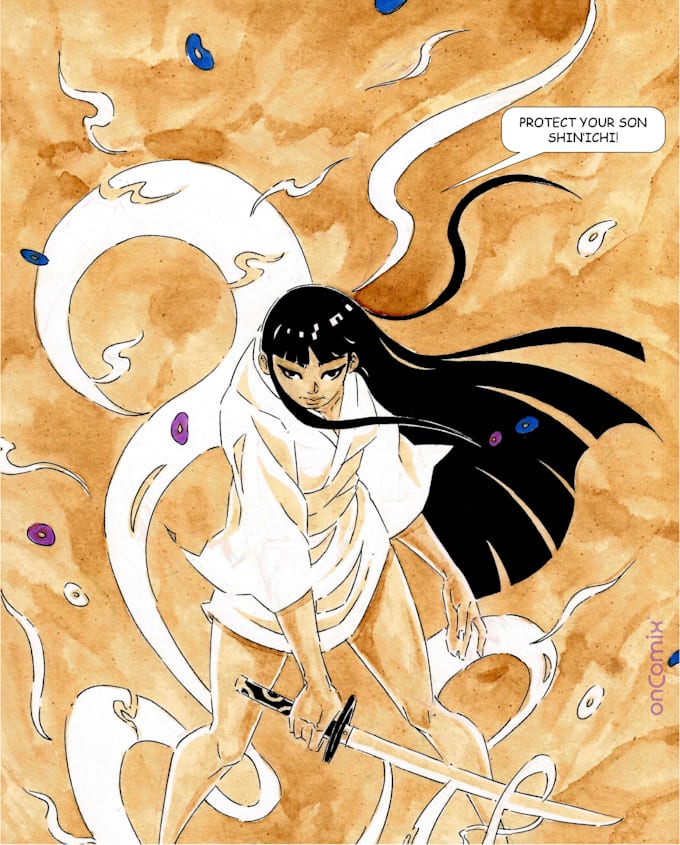 create a professional graphic novel or comic book for you