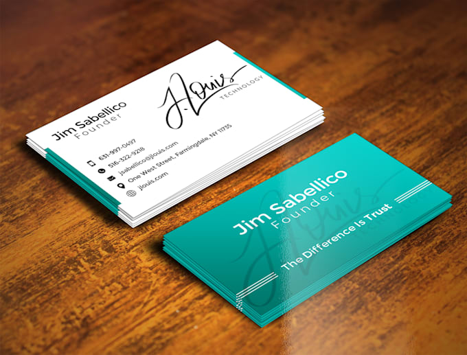 do minimalist business card design