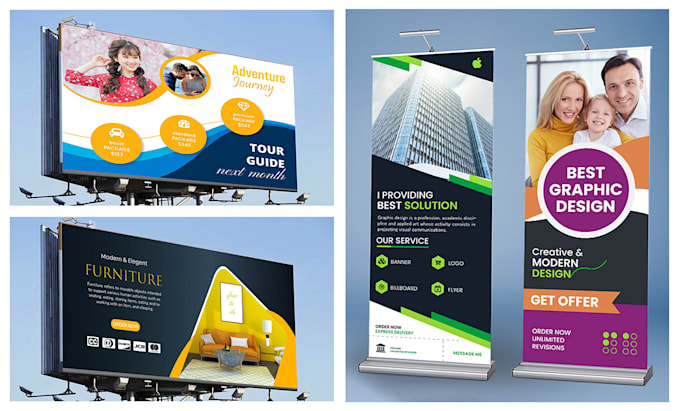 design any banner, billboard or roll up