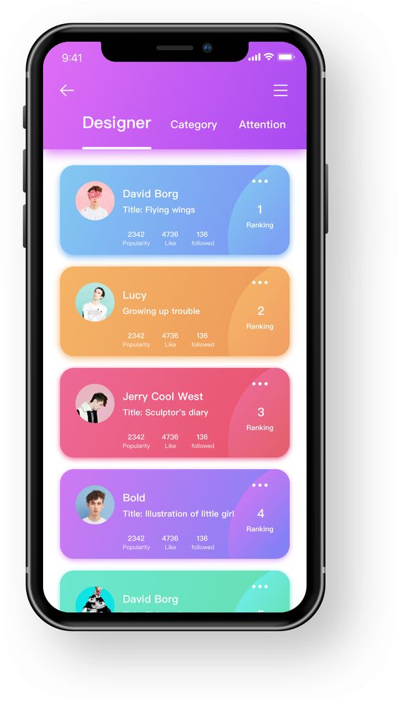 Do a beautiful ui for ios or android app by Kaushiksuhag583 | Fiverr