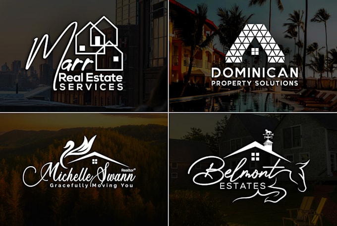 design real estate and property logo