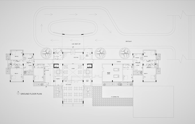 do architectural 2d plan from sketch or PDF or any images