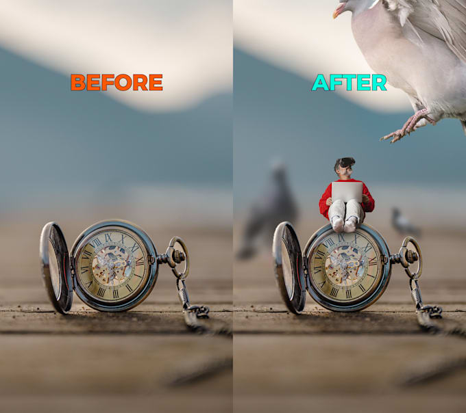 be your graphic designer and photoshop editor