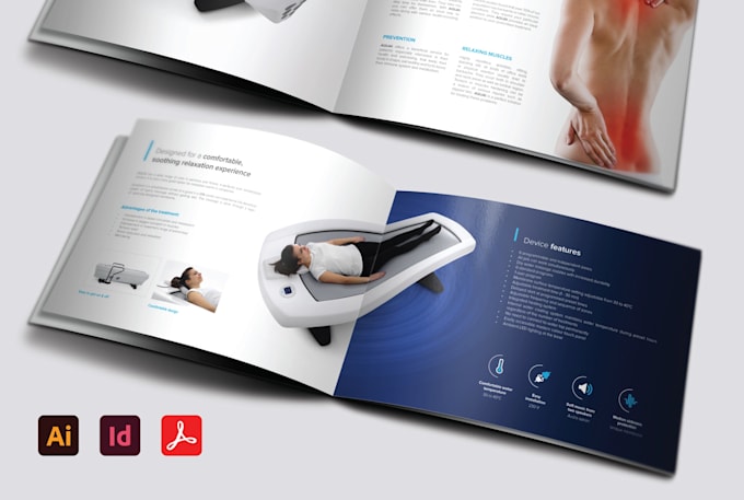 design amazing brochure, company profile, annual report or proposal