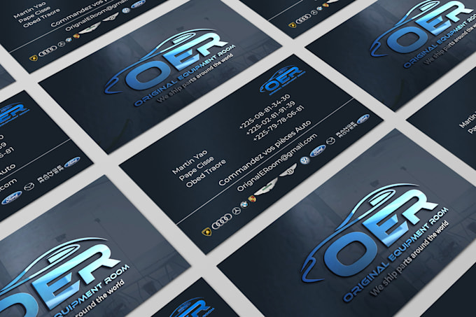 design modern business card