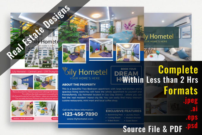 do professional flyer and brochure design with amazing graphics