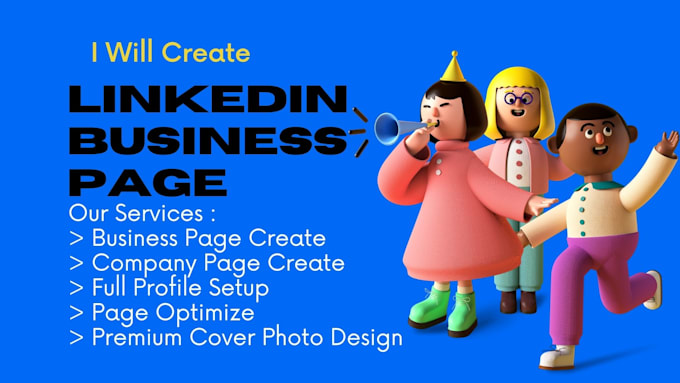 create linkedin business page