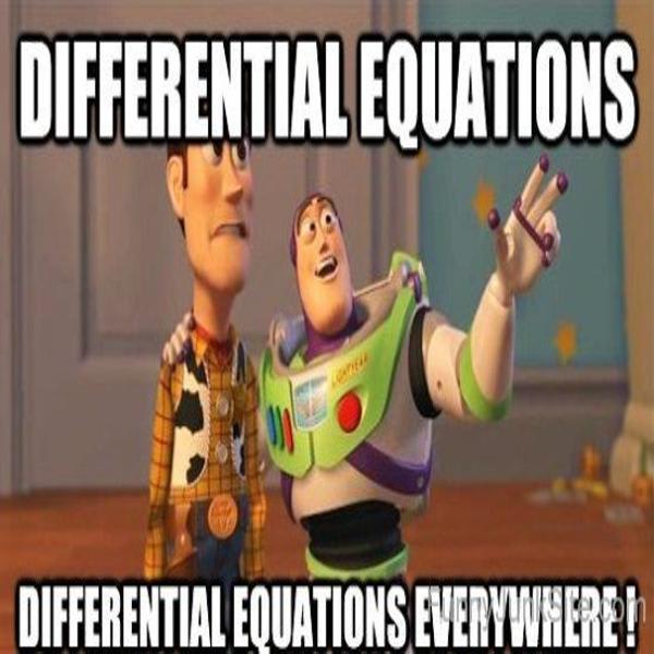 advising you on differential equations