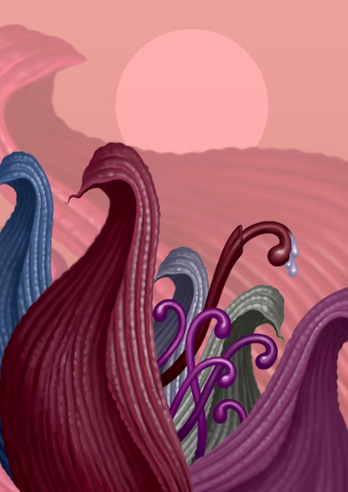 illustrate your childrens book in a painterly or cartoon style