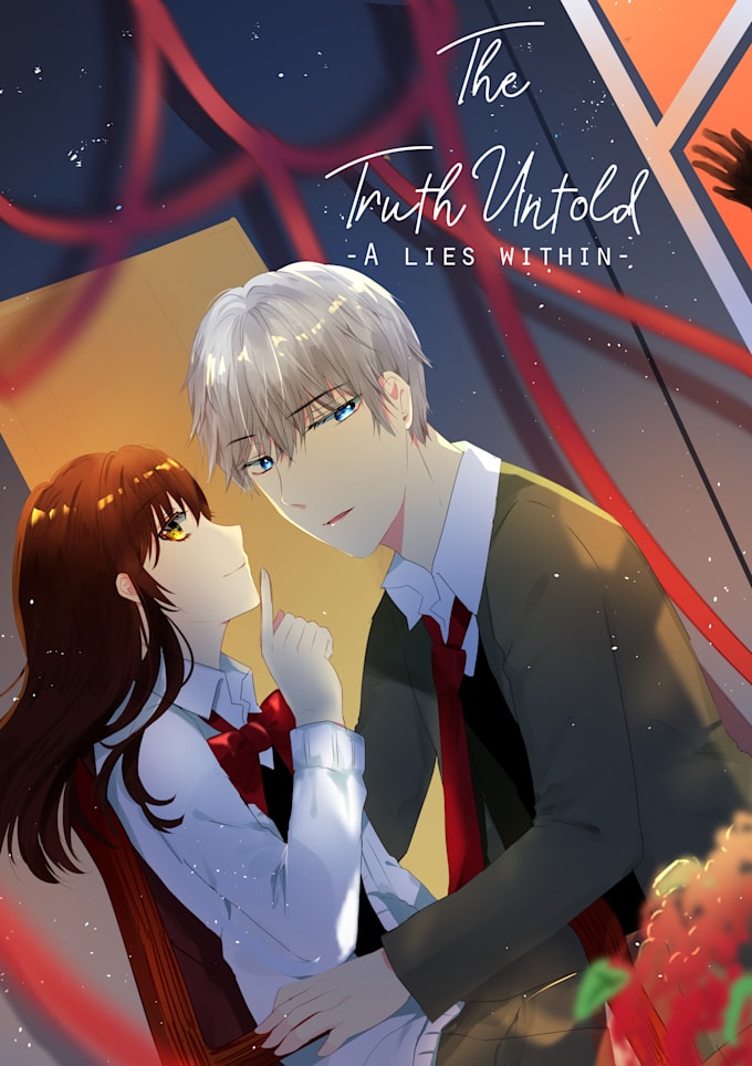 draw fanart, oc in anime style