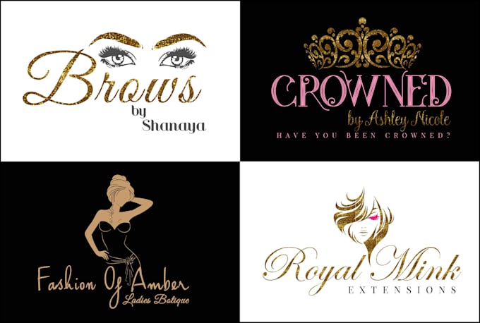 design watercolor, feminine logo