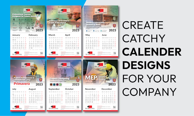 design awesome flyers, broucher and calendar