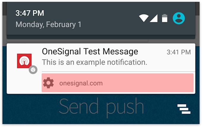 integrate onesignal push notifications into your android app
