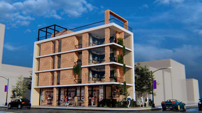 design or trace 2d drawings of your building