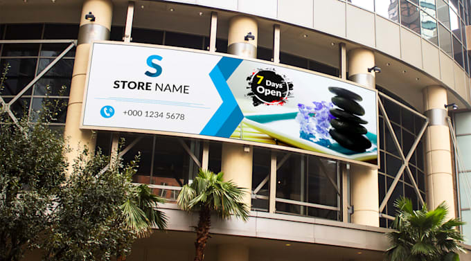 design billboard and sign board