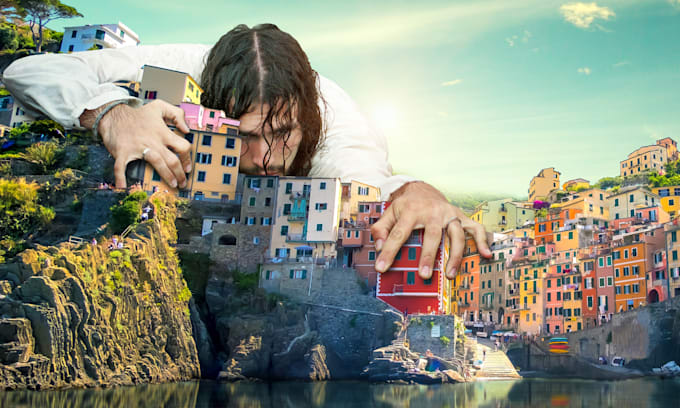 do awesome creative photo manipulation, photoshop editing, realistic photo