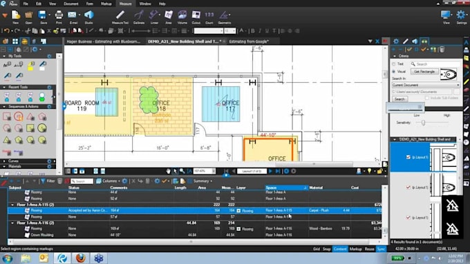 do take off and cost estimation
