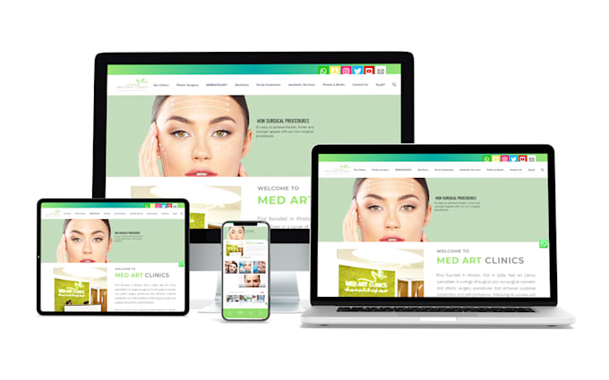 create a beautiful arabic wordpress website