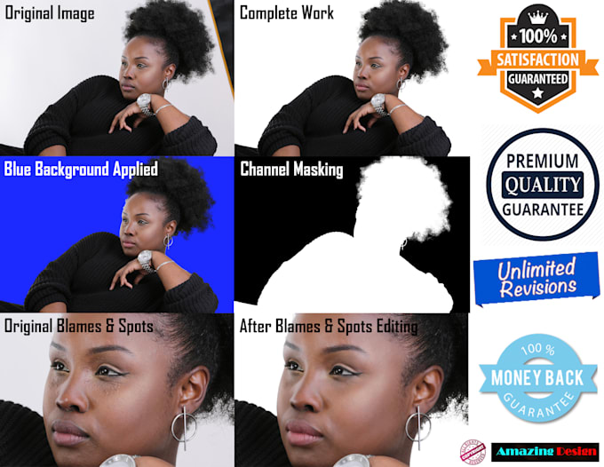 do high end hair masking