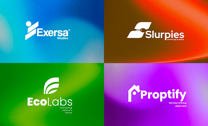 do 2 modern minimalist logo design and branding kit for business
