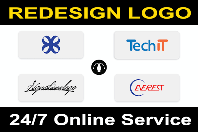 design or redesign edit logo to vector file