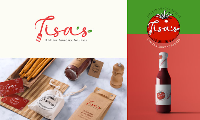 design customized food, cafe, bbq and restaurant logo