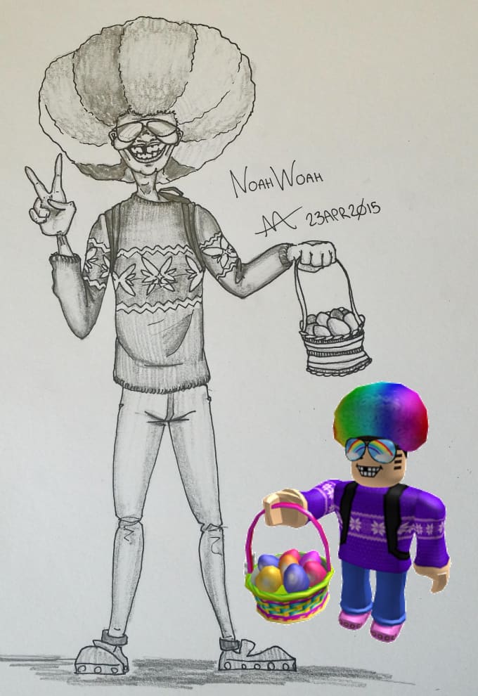 Draw Your Roblox Character By Mrkgob - woah o roblox