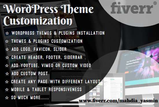 do any wordpress customization with elementor and fix errors