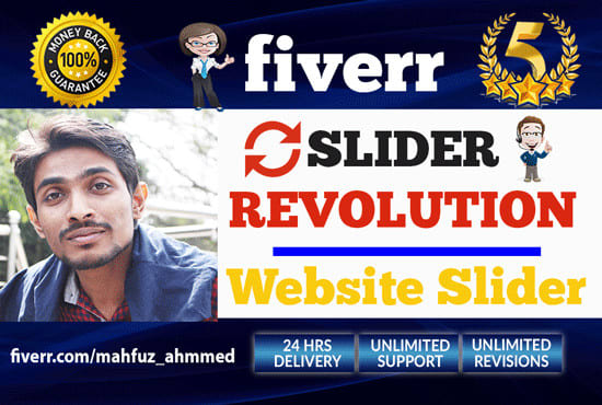 create slider revolution, fix revolution slider, wordpress slider