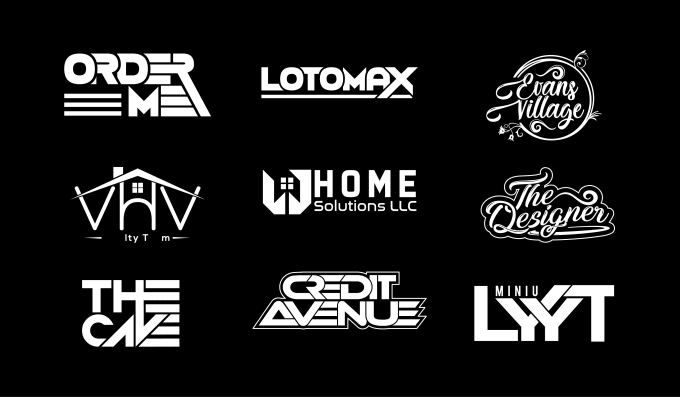 Design your typography dj band or music and text logo by Anna_na | Fiverr