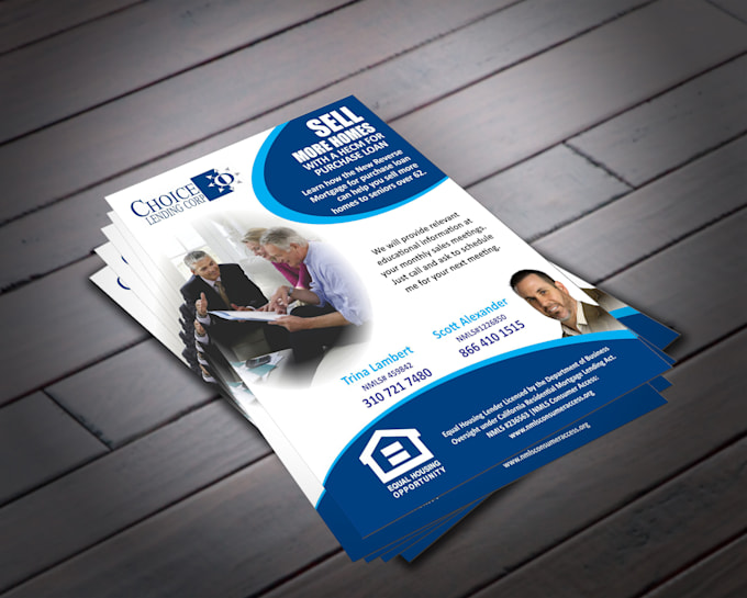 design real estate property flyer