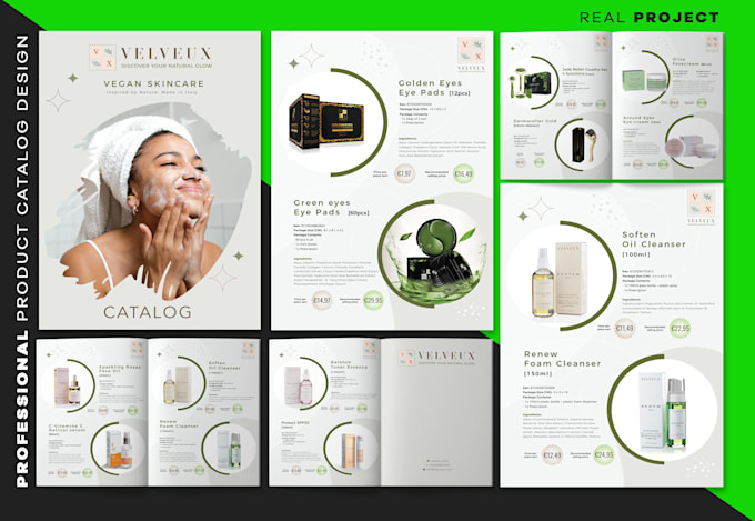 design product catalog, magazine, brochure, flyer