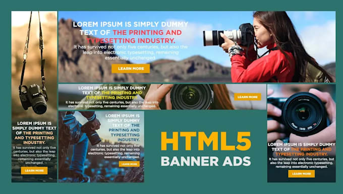 create amazing html5, animated GIF banner ads