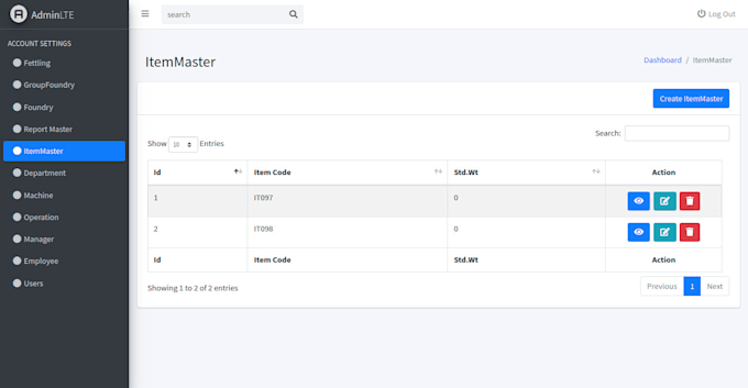 create laravel, react js, node js website for your business