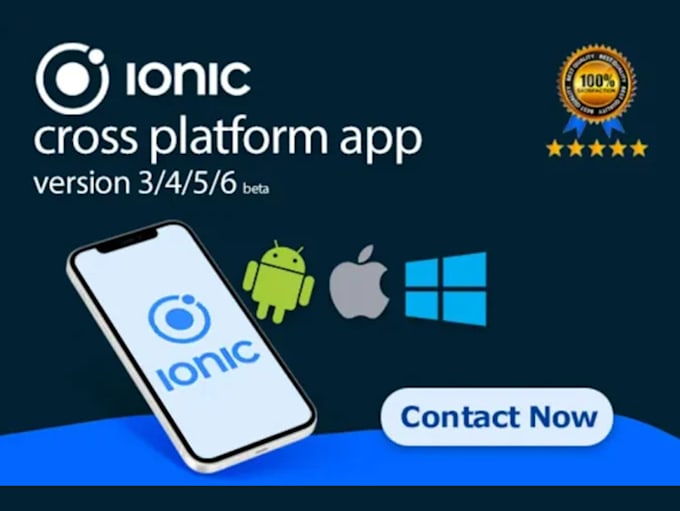 develop a high performance ionic mobile app for ios and android