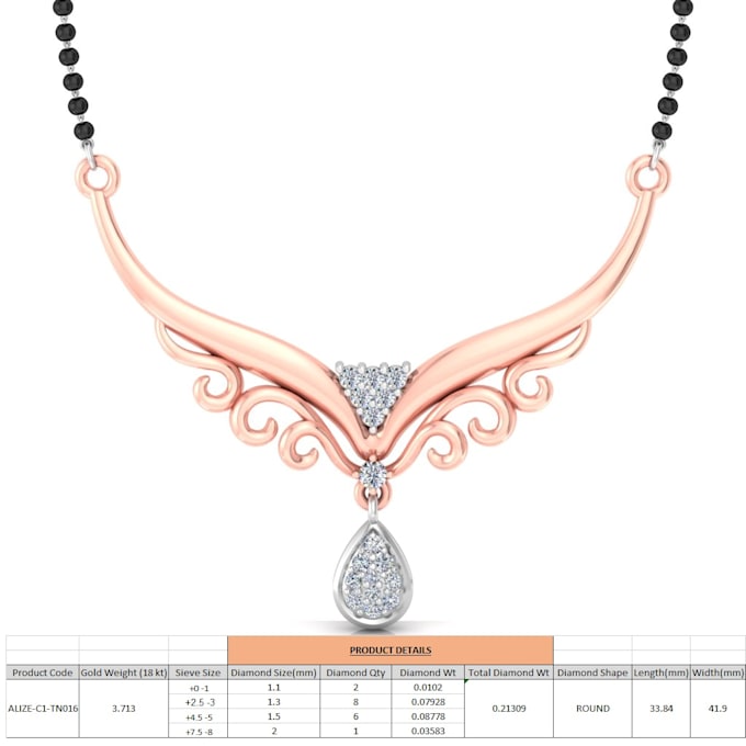 Create a cad of your jewelry using matrix by Rahamanji | Fiverr