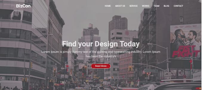 create a website using PHP