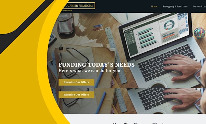 build digitally appealing landing page for businesses