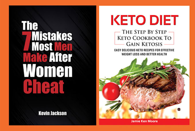 design professional book cover or ebook cover