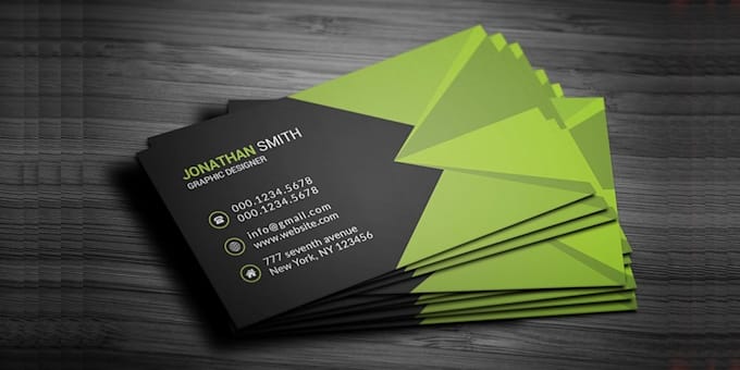 outstanding unique business card design