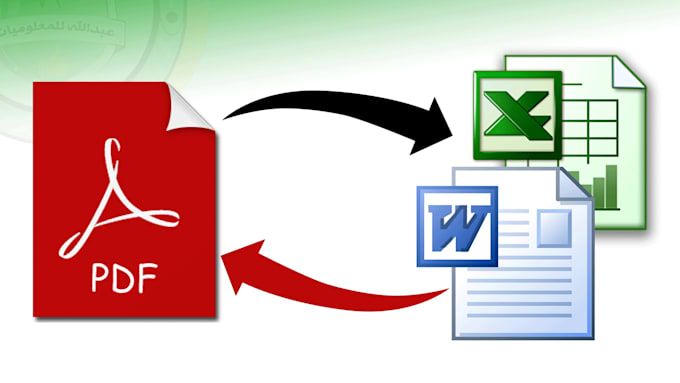 convert word ppt excel files into pdf or vice versa