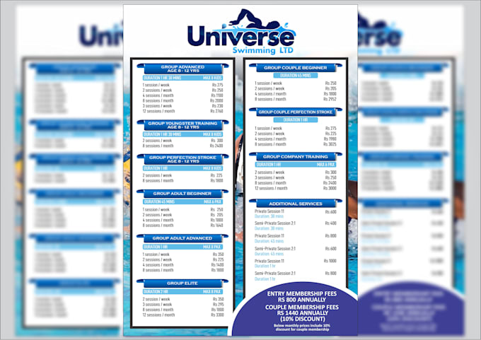 design price list and rate list within 24 hours