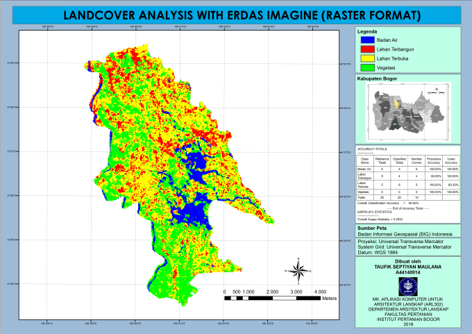 Do professional raster or vector gis analysis by Taufik_sm