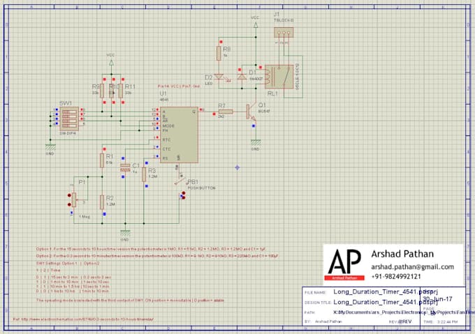 Design circuit simulation in proteus by Arshadpathan | Fiverr
