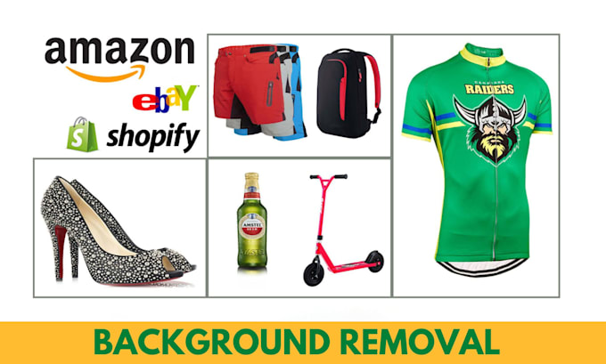 do bulk photo background removal, crop resize for amazon brands or photographer